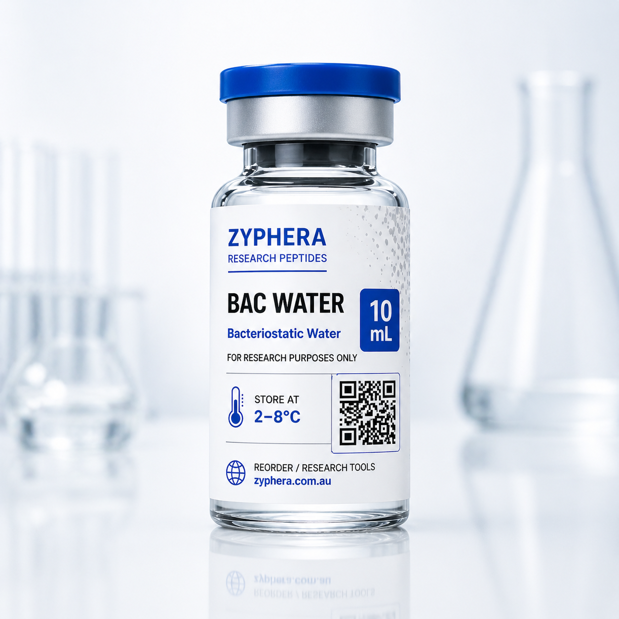Bac water 10ml bacteriostatic water by Zyphera
