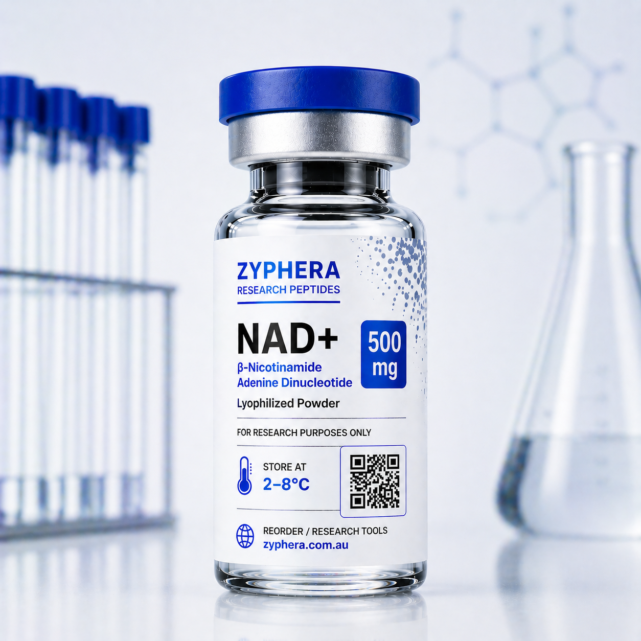NAD+ 500mg Research peptide by Zyphera
